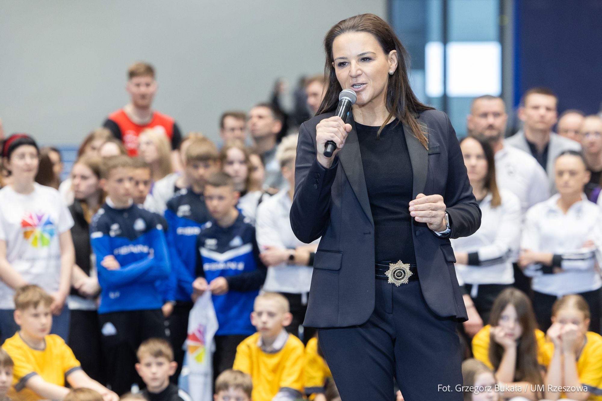 zdjęcie z konferencji prasowej dotyczącej kandydatury Rzeszowa do tytułu Europejskiej Stolicy Sportu, fot. Grzegorz Bukała, Urząd Miasta Rzeszowa