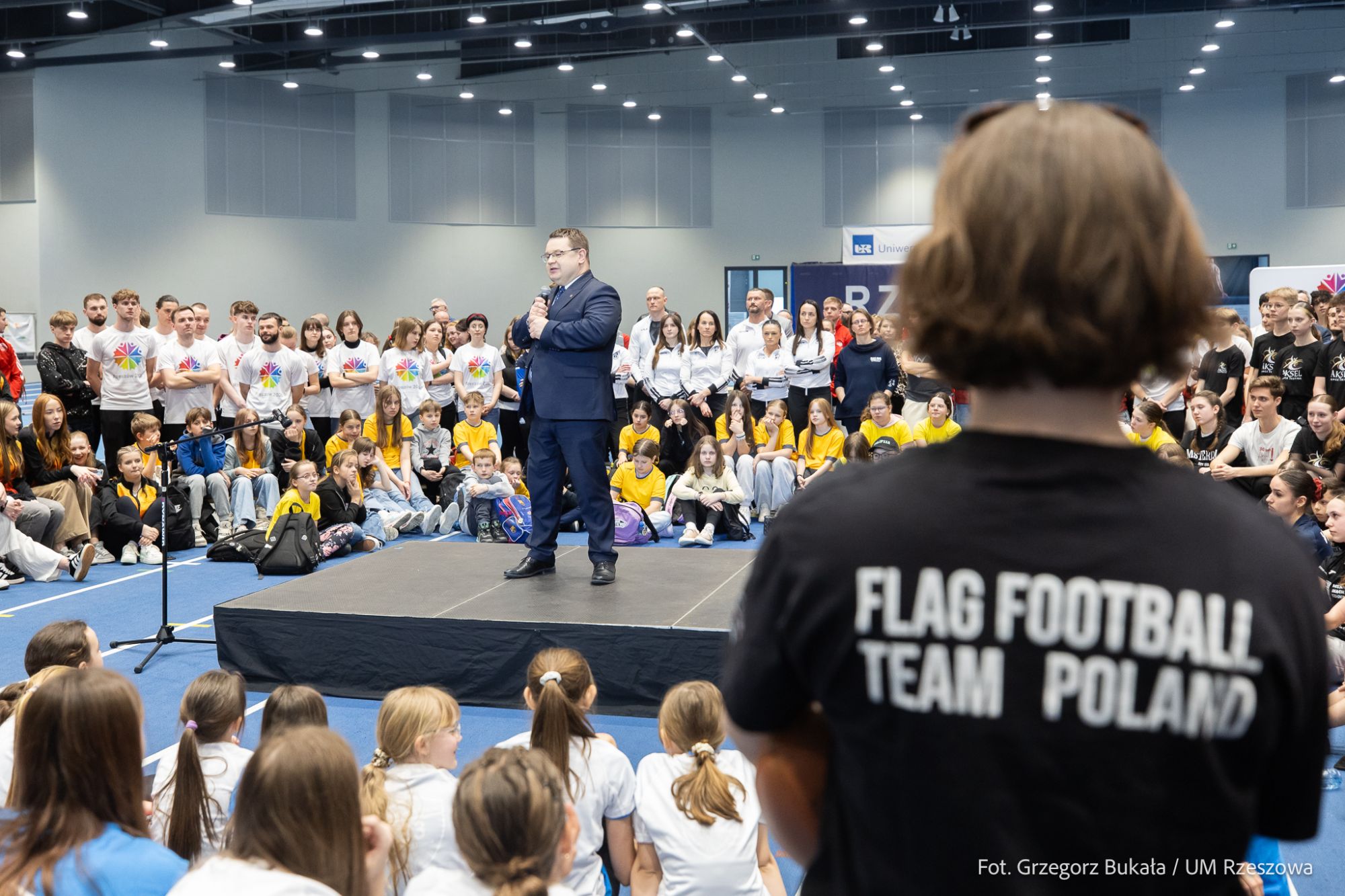 zdjęcie z konferencji prasowej dotyczącej kandydatury Rzeszowa do tytułu Europejskiej Stolicy Sportu, fot. Grzegorz Bukała, Urząd Miasta Rzeszowa