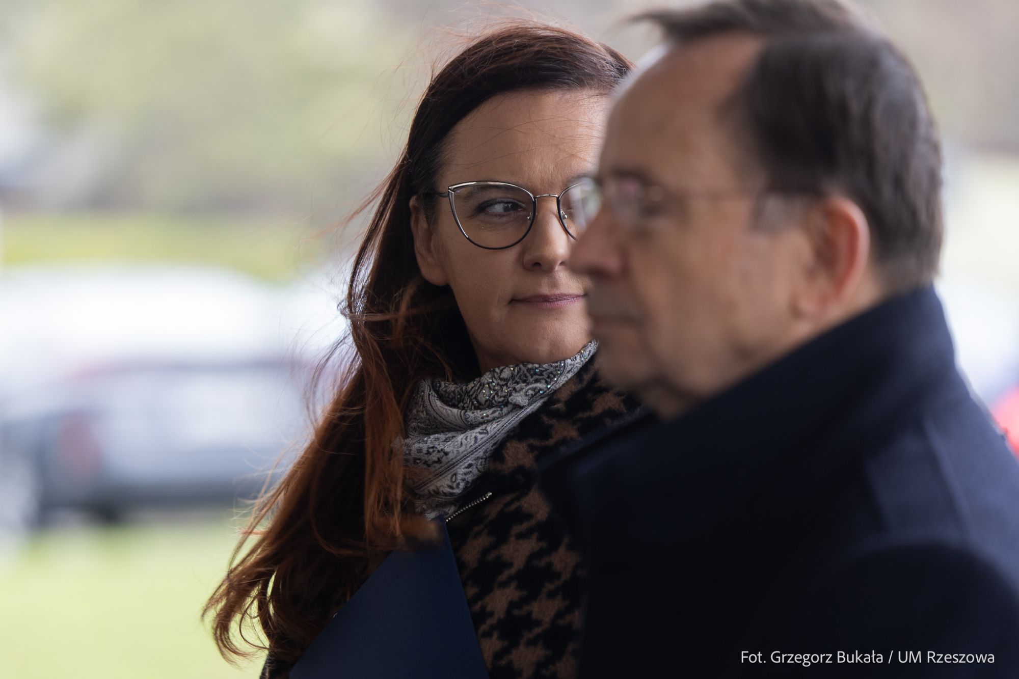 zdjęcie z konferencji prasowej dotyczącej projektu "Biblioteka NOWA", fot. Grzegorz Bukała, Urząd Miasta Rzeszowa