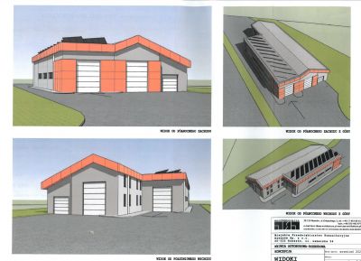 Rozbudowa myjni autobus&oacute;w zlokalizowanej w zajezdni MPK przy ulicy Lubelskiej | wizualizacja: MPK Rzesz&oacute;w