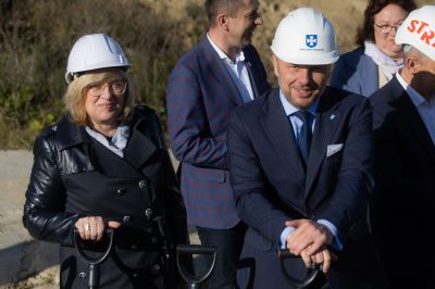 Na osiedlu im. Franciszka Kotuli w Rzeszowie rozpoczęła się budowa nowej drogi | fot. Grzegorz Bukała, Urząd Miasta Rzeszowa