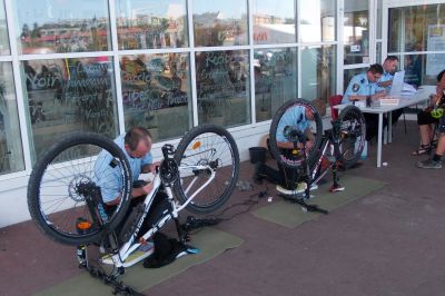 Zdjęcie ilustrujące opisaną sytuację | Znakowanie rower&oacute;w