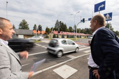 zdjęcie przedstawia skrzyżowanie ul. Lwowskiej z ul. Mieszka I w Rzeszowie, fot. Grzegorz Bukała, Urząd Miasta Rzeszowa