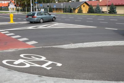 zdjęcie przedstawia skrzyżowanie ul. Lwowskiej z ul. Mieszka I w Rzeszowie, fot. Grzegorz Bukała, Urząd Miasta Rzeszowa