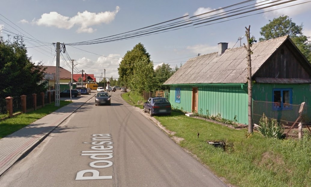 ul. Podleśna w Rzeszowie,zdjęcie:Google Maps