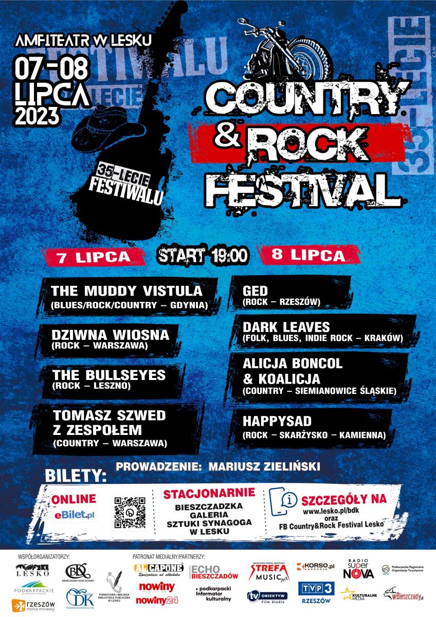 Zdjecie do artykułu 35 edycja Country&Rock Festival u wrót Bieszczadów