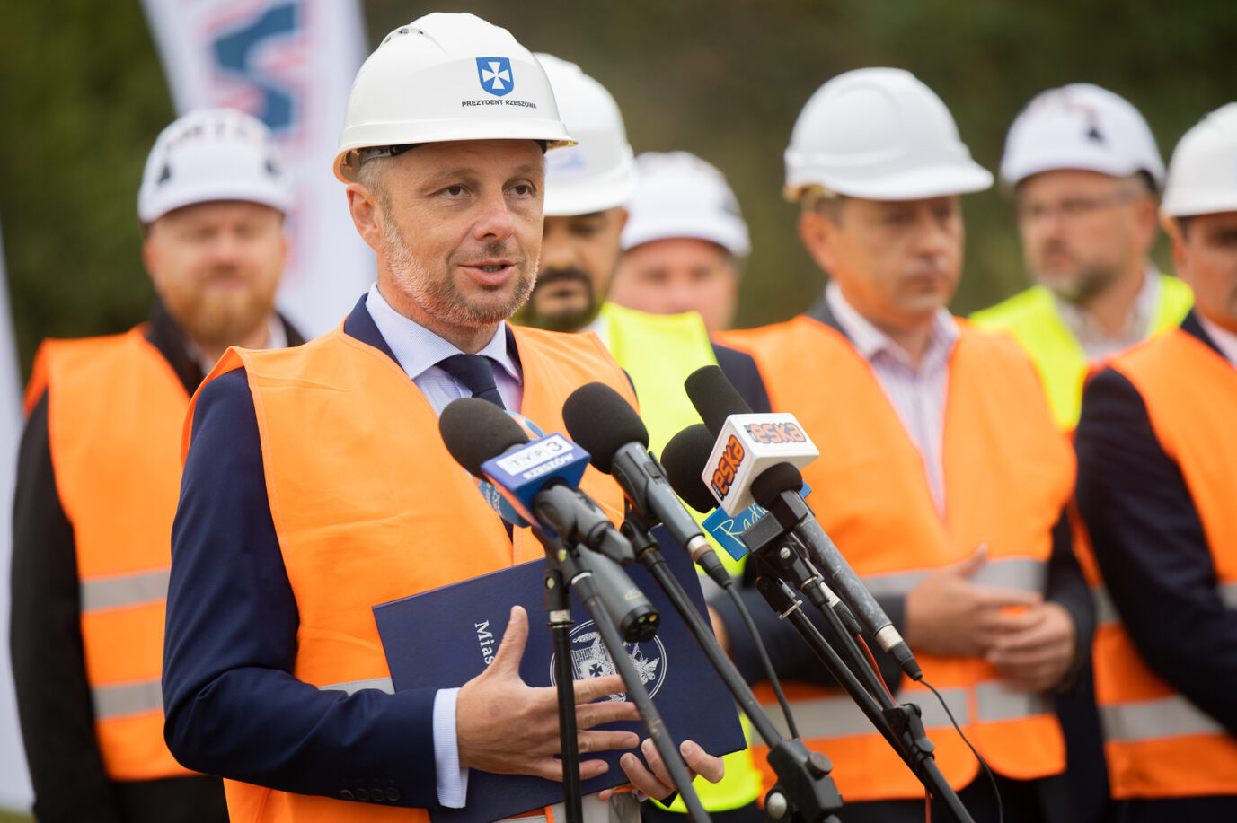 Rozpoczęcie budowy Wisłokostrady, fot. Grzegorz Bukała / Urząd Miasta Rzeszowa