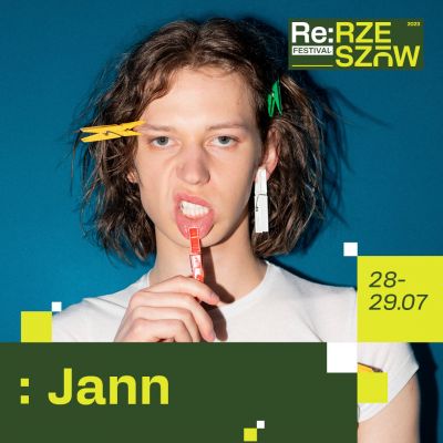 Grafika promująca RE Festival w Rzeszowie - artysta Jann