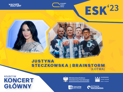 Festiwal Wsch&oacute;d Kultury - Europejski Stadion Kultury w Rzeszowie -  artyści- Justyna Steczkowska i zesp&oacute;ł Brainstorm