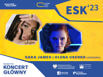 Festiwal Wsch&oacute;d Kultury - Europejski Stadion Kultury w Rzeszowie - artyści -  Sara James i Olena Usenko