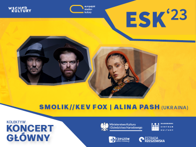 Europejski Stadion Kultury w Rzeszowie - artyści - Smolik//Kev Fox i Alina Pash