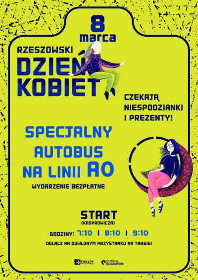 Plakat promujący Rzeszowski Dzień Kobiet