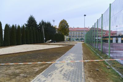 Rozbudowa terenu rekreacyjnego przy SP 5 w Rzeszowie, fot. Marcin Piecyk / Urząd Miasta Rzeszowa