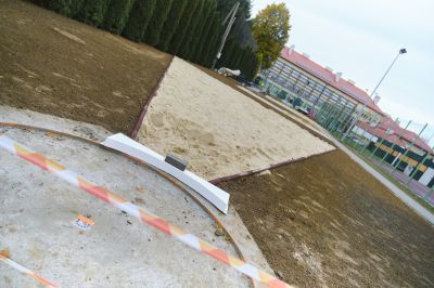 Rozbudowa terenu rekreacyjnego przy SP 5 w Rzeszowie, fot. Marcin Piecyk / Urząd Miasta Rzeszowa