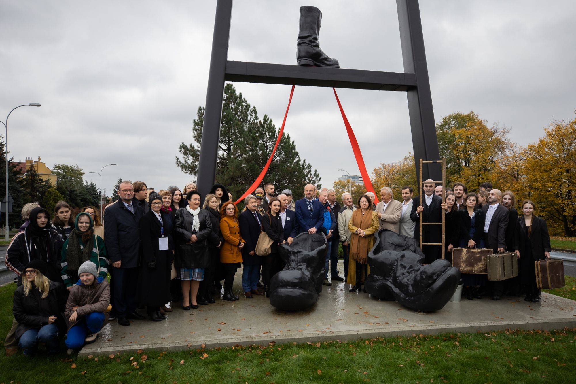 Zdjecie do artykułu „Drabina do nieba” oficjalnie odsłonięta 