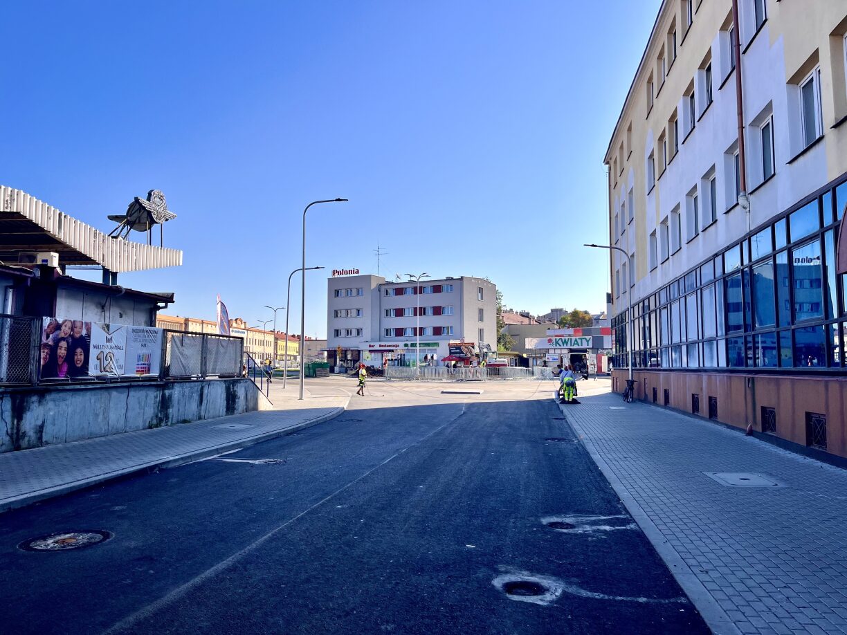 Przebudowa układu drogowego w rejonie gł&oacute;wnego dworca kolejowego