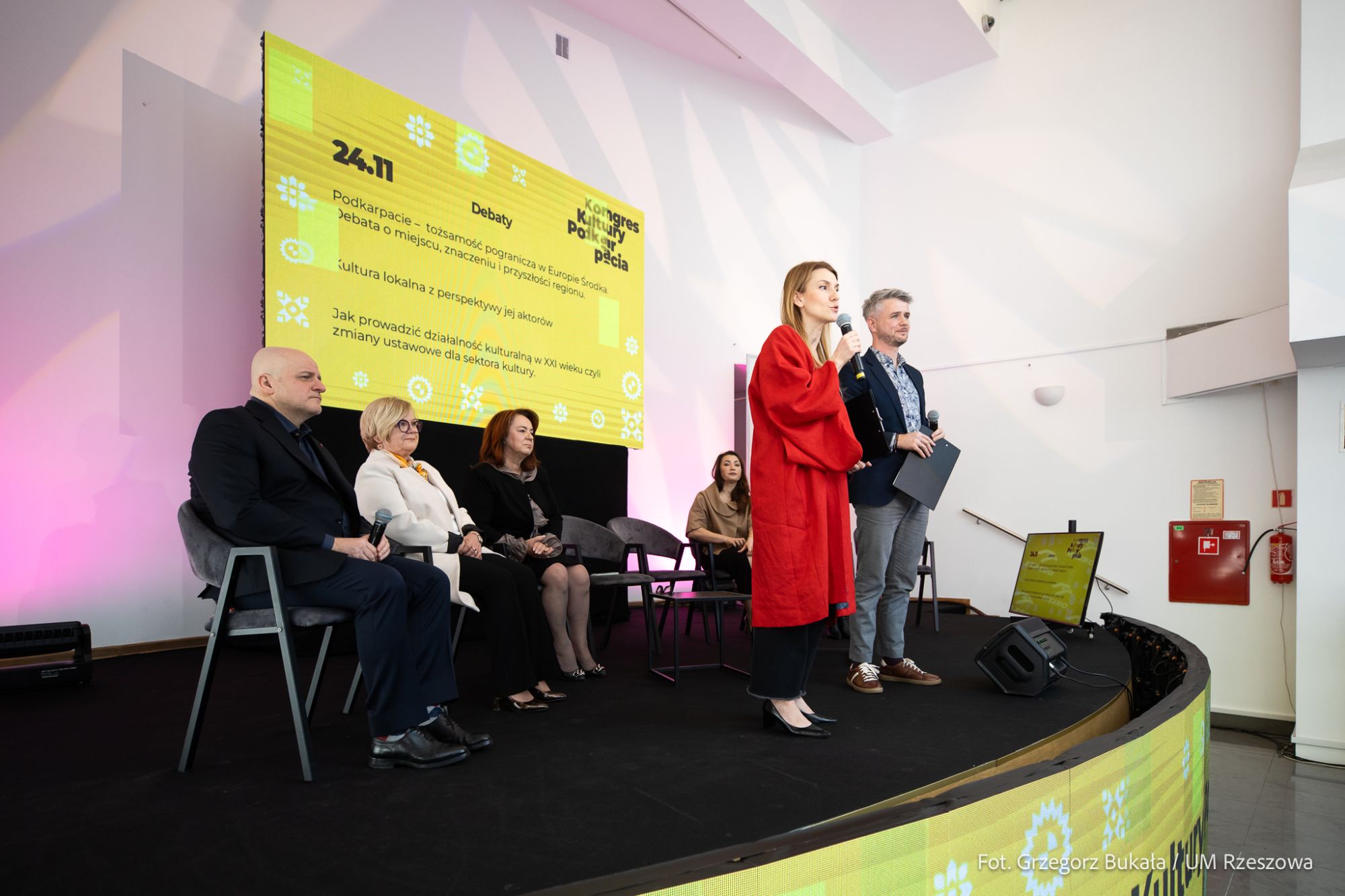 Konferencja prasowa promująca Kongres Kultury Podkarpacia, fot. Grzegorz Bukała / Urząd Miasta Rzeszowa