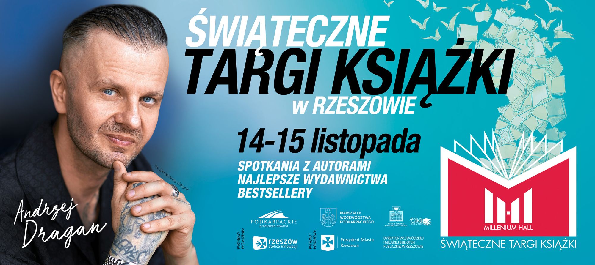 Świąteczne Targi Książki - grafika promocyjna