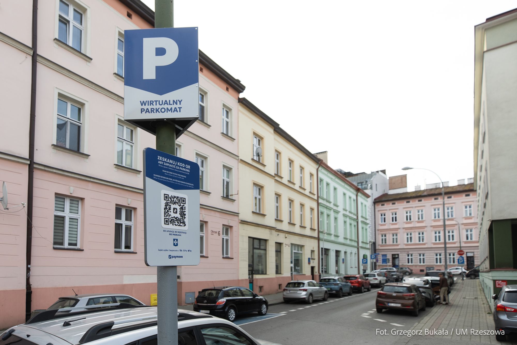 System płatności parkingowych Paymove, fot. Grzegorz Bukała / Urząd Miasta Rzeszowa
