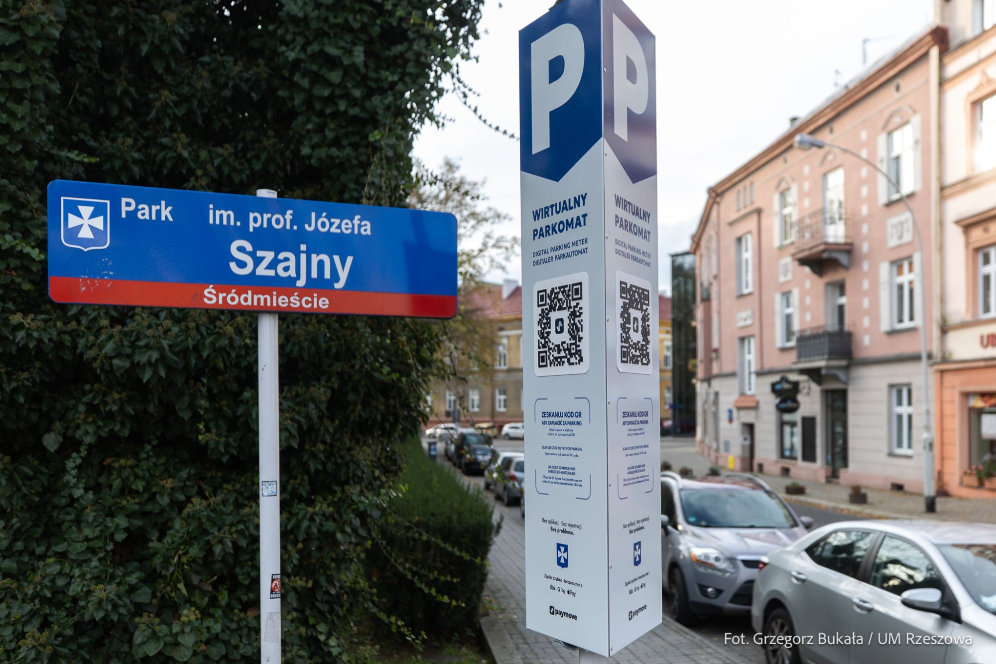 System płatności parkingowych Paymove, fot. Grzegorz Bukała / Urząd Miasta Rzeszowa