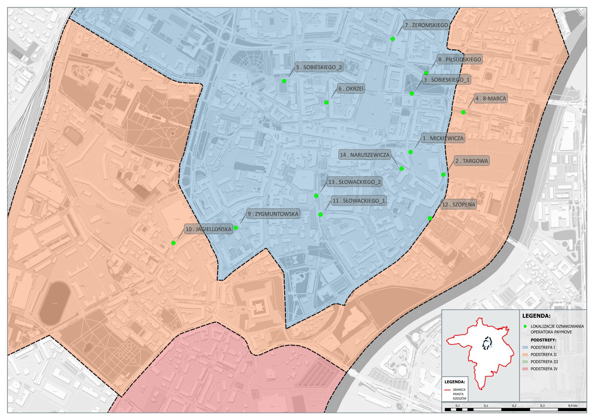 Lokalizacje operatora Paymove