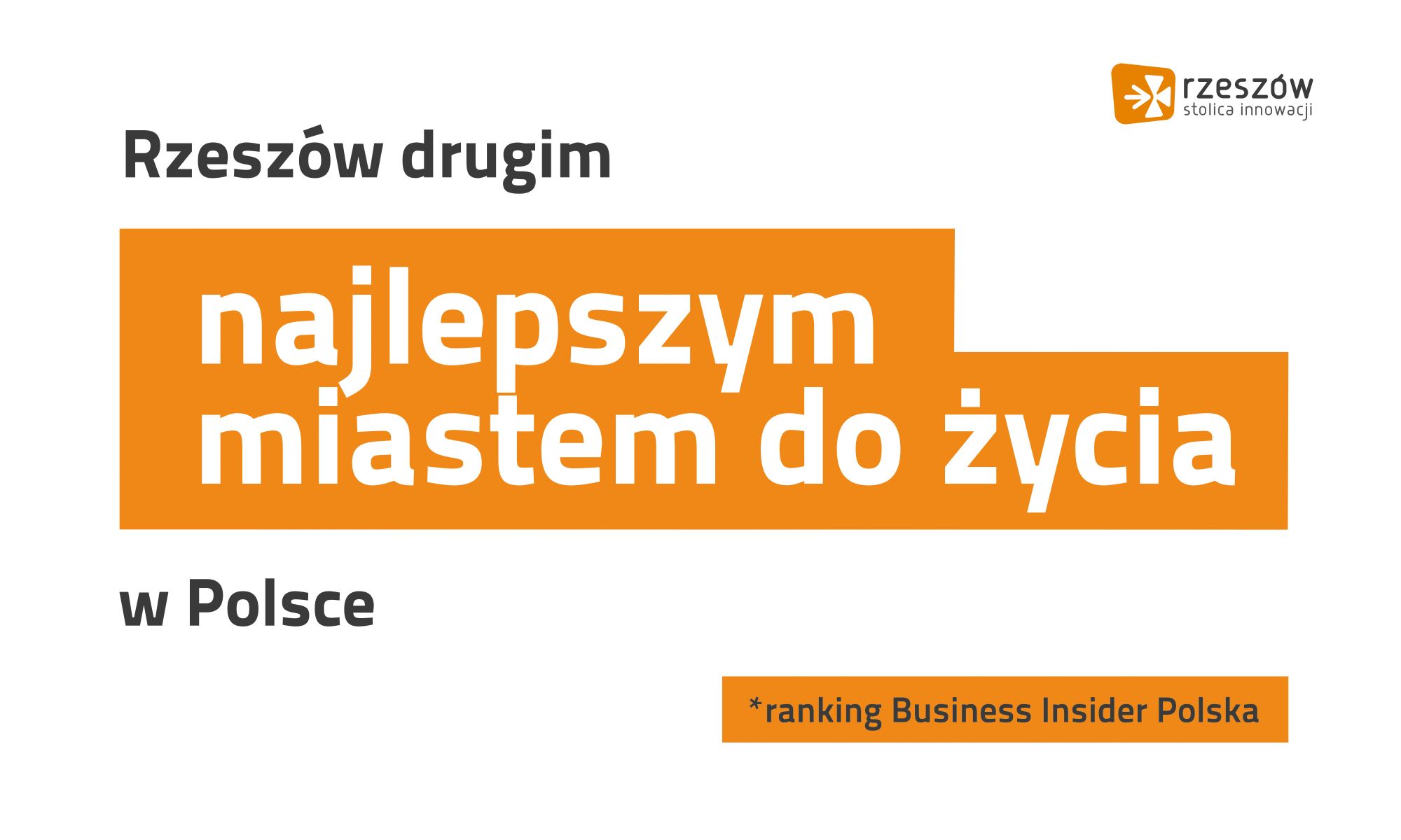 Rzesz&oacute;w drugim najlepszym miastem do życia w Polsce - grafika