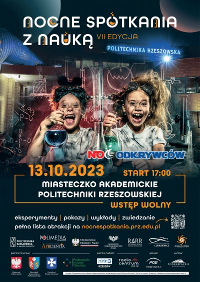 Zdjecie do artykułu VII edycja nocnych spotkań z nauką na Politechnice Rzeszowskiej 